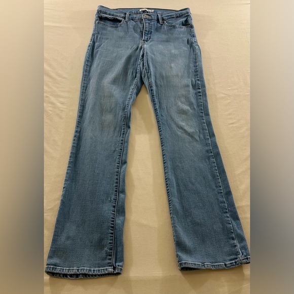 Levi's Denim - LEVIS WOMENS BLUE JEANS 315 SHAPING BOOTCUT SIZE 32 LONG